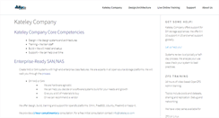 Desktop Screenshot of kateleyco.com